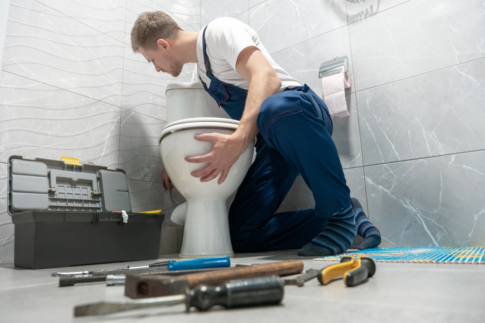 toilet installation